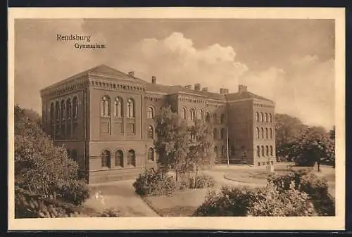 AK Rendsburg, Partie am Gymnasium