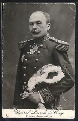 AK Französischer general Lange de Cary