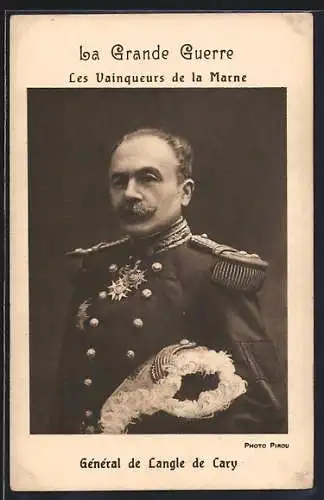 AK Heerführer Général de Langle de Cary in Uniform