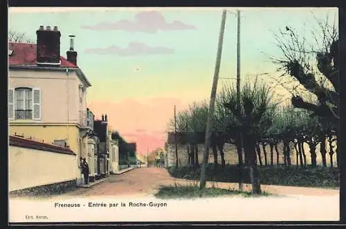 AK Freneuse, Entrée par la Roche-Guyon