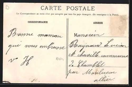 AK Goupillères, Route de Thoiry et maisons rurales