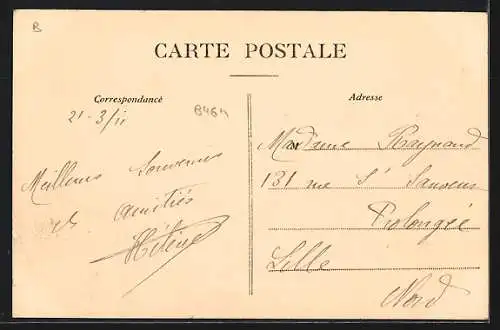 AK Houdan, Perspective de l`Avenue de la République