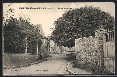 AK Chanteloup-les-Vignes, Rue du Chapitre