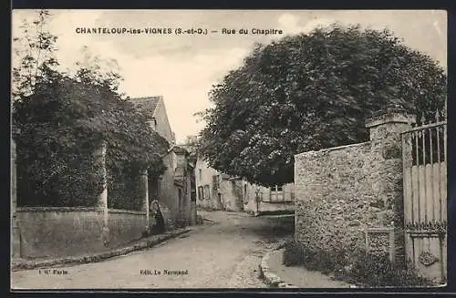 AK Chanteloup-les-Vignes, Rue du Chapitre