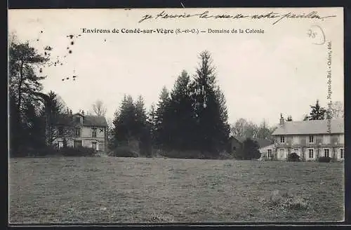 AK Condé-sur-Vègre, Domaine de la Colonie