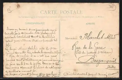 AK La Boissière, Orphelinat Militaire Hénon, Le plus petit Troupier de France, 1908