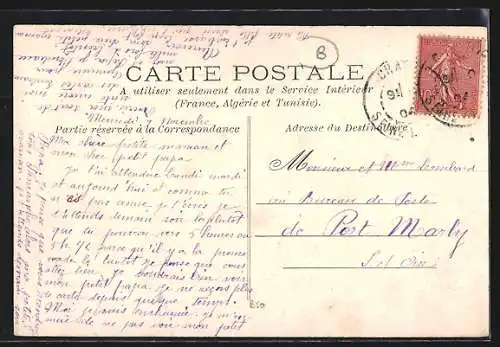 AK Chatou, Sous la voûte du Pont de Chatou