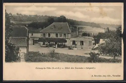 AK Cernay-la-Ville, Hôtel des Cascades « Léopold »