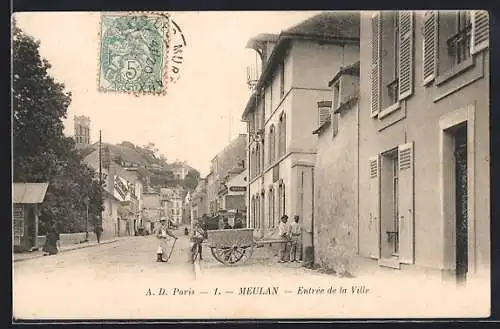 AK Meulan, Entrée de la Ville