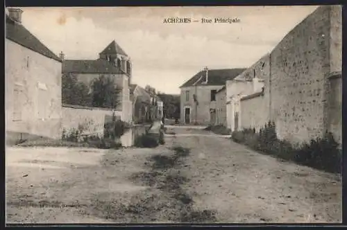 AK Achères, Rue Principale