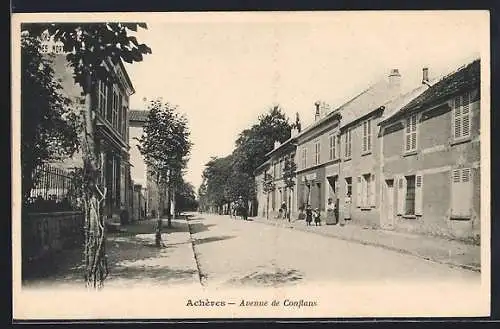 AK Achères, Avenue de Conflans