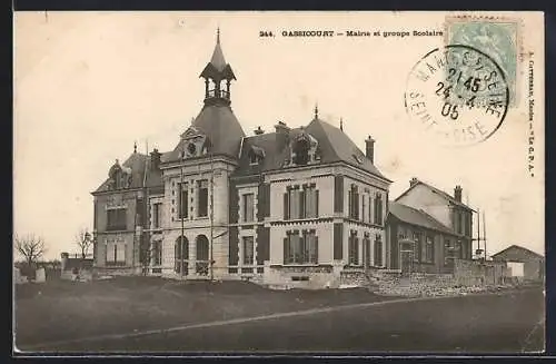 AK Gassicourt, Mairie et groupe scolaire