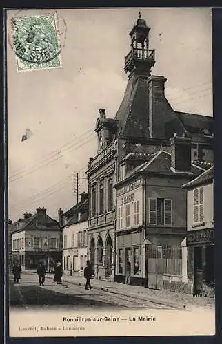 AK Bonnières-sur-Seine, La Mairie