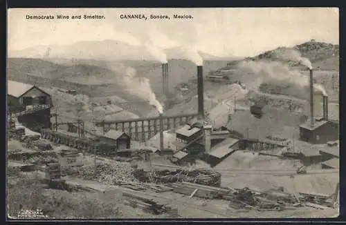 AK Cananea /Sonora, Democrata Mine and Smelter