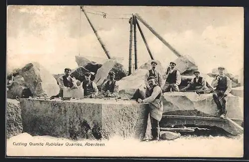 AK Aberdeen, Cutting Granite Rubislaw Quarries