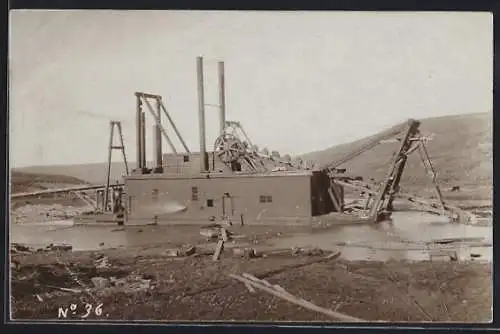 AK Punta Arenas, Fördermaschine der Mine