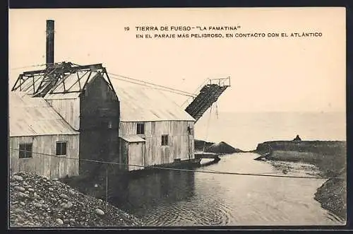 AK Tierra de Fuego, La Famatina en el paraje más peligroso, en contacto con el Atlántico