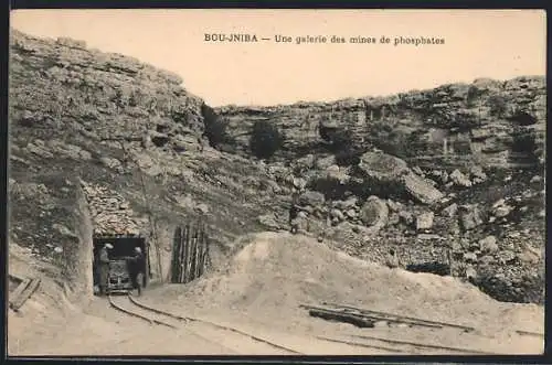 AK Bou-Jniba, Une galerie des mines de phosphates