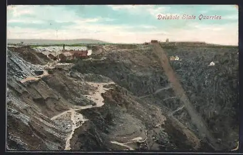 AK Delabole, Slate Quarries, Schiefersteinbruch