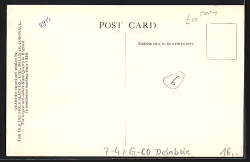 AK Delabole, Slate Quarries