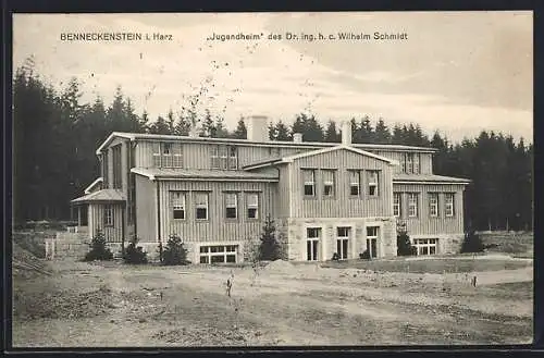 AK Benneckenstein i. Harz, Jugendheim des Dr. ing. h. c. Wilhelm Schmidt