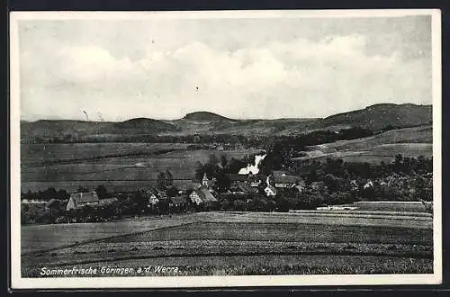 AK Göringen a. d. Werra, Teilansicht