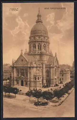 AK Mainz, Neue Christuskirche