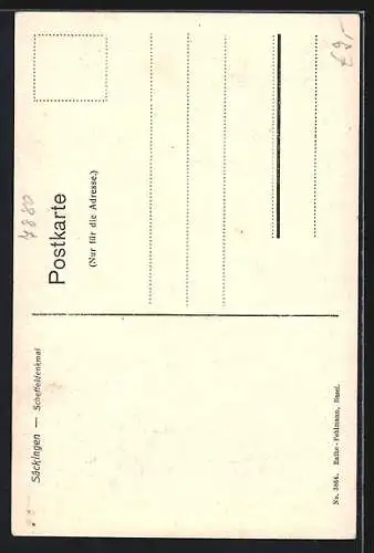 AK Säckingen, Scheffeldenkmal