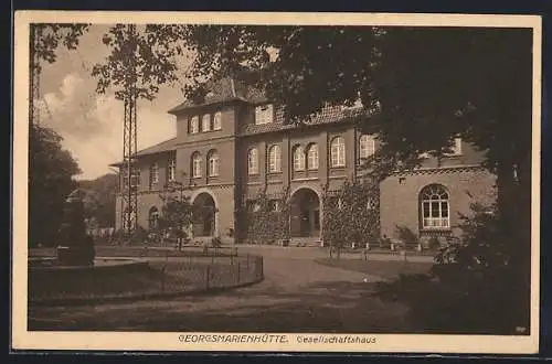 AK Georgsmarienhütte, Gesellschaftshaus