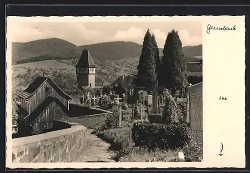 AK Gernsbach, Friedhof