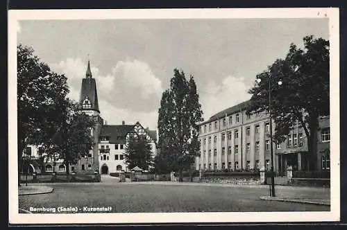 AK Bernburg /Saale, Kuranstalt im Ortskern