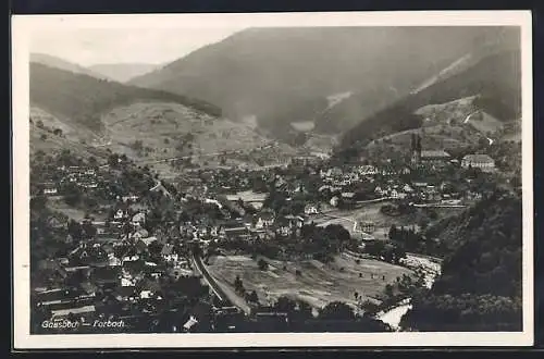 AK Gausbach-Forbach, Blick aus der Vogelschau