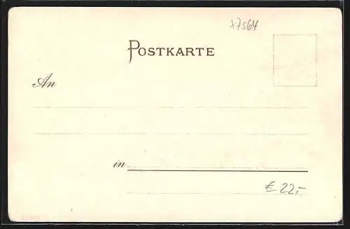 AK Forbach im Murgthal, Teilansicht mit Kirche