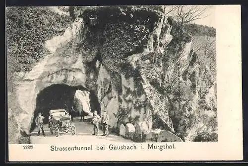 AK Gausbach i. Murgthal, Strassentunnel