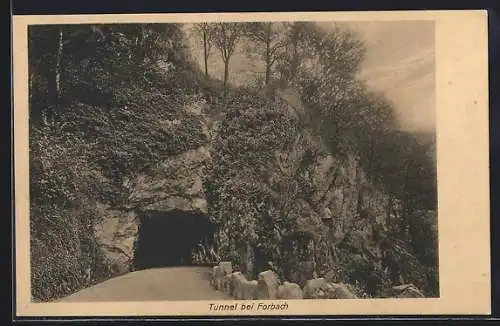 AK Forbach, Tunnel