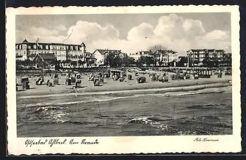 AK Ahlbeck, Ostseebad, Am Strand