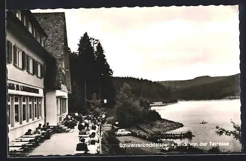 AK Forbach /Murgtal, Gasthaus zur Schwarzenbachtalsperre im nördlichen Hochschwarzwald