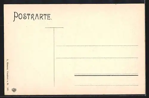 AK Frankfurt a. M., Hauptbahnhof mit Strassenbahn