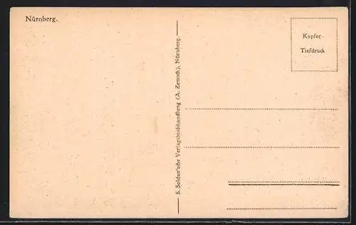 AK Nürnberg, Hallertorpartie mit Strassenbahn