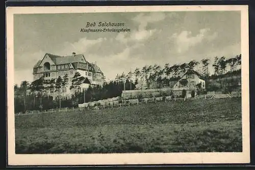 AK Bad Salzhausen, Kaufmanns-Erholungsheim