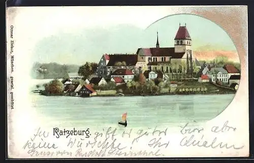 AK Ratzeburg, Blick zum Dom