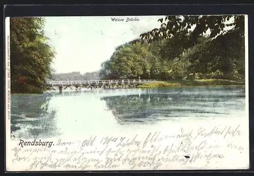 AK Rendsburg, Weisse Brücke