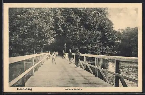 AK Rendsburg, Weisse Brücke