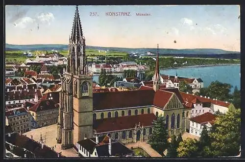 AK Konstanz, Blick auf Münster