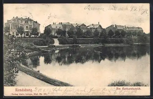 AK Rendsburg, Villen am Gerhardsteich