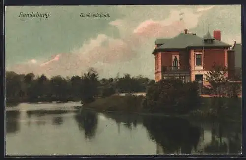 AK Rendsburg, Partie am Gerhardsteich