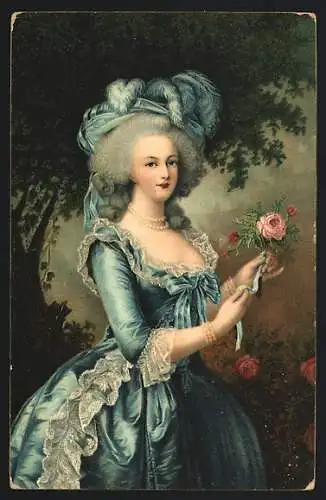 AK Marie Antoinette von Frankreich