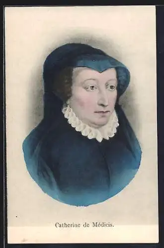 AK Catherine de Médicis von Frankreich