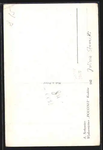 AK Szene aus Lilla Weneda von Juliusz Stowacki