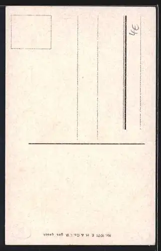 AK Stangenklettern, das strengt an..., Soldatenhumor